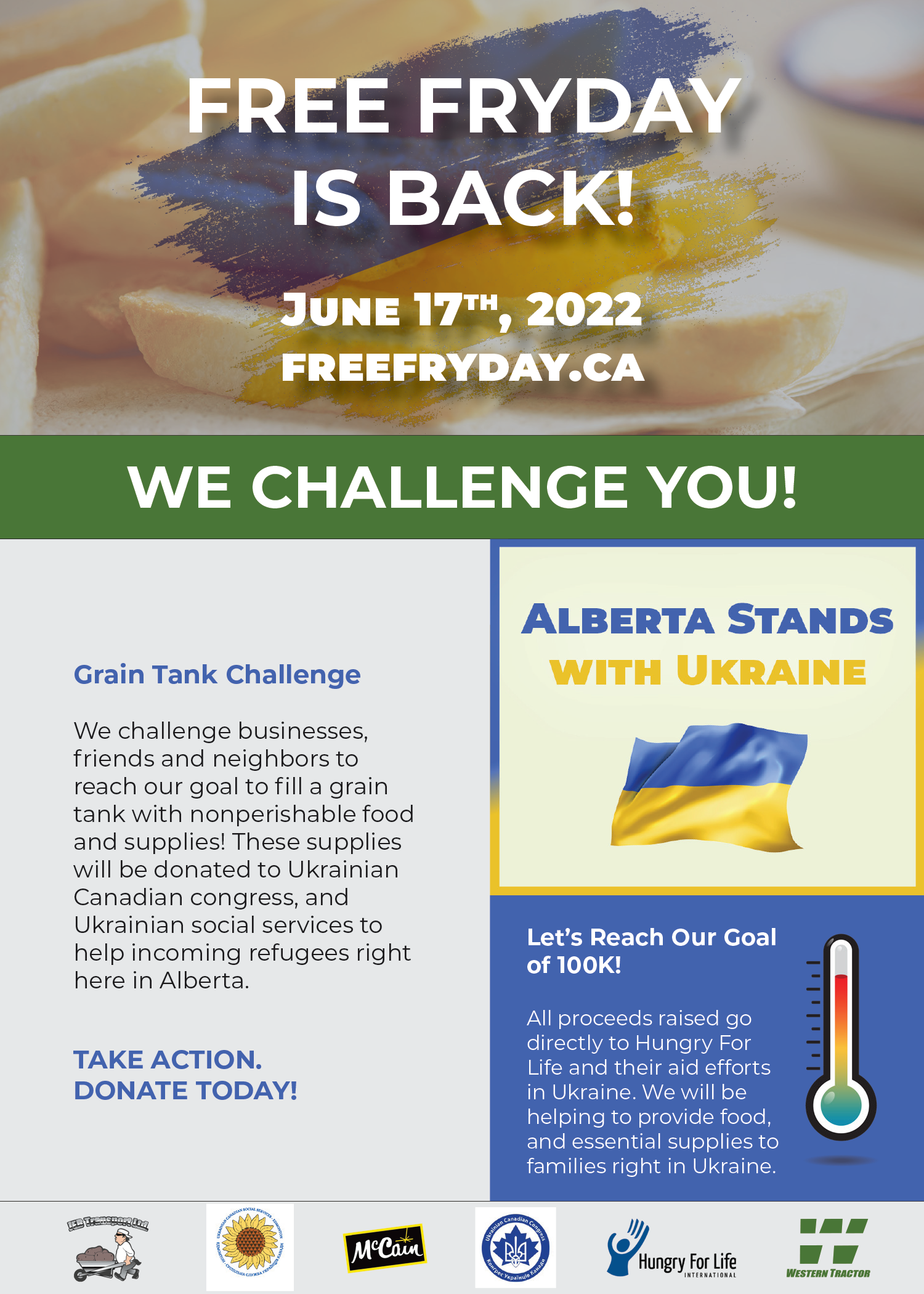 Free Fry Day Fundraiser